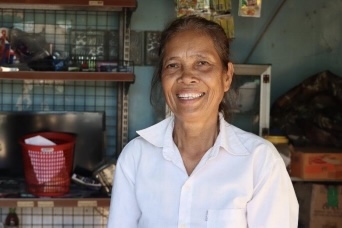 A successful capacity-building program participant from Cambodia