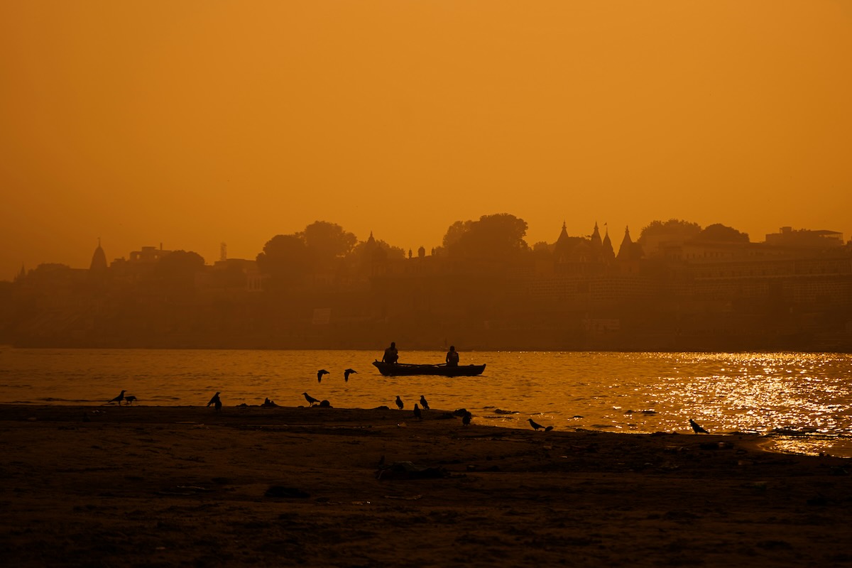 The Ganges River in India. Photo by Nayan Bhalotia on Unsplash
