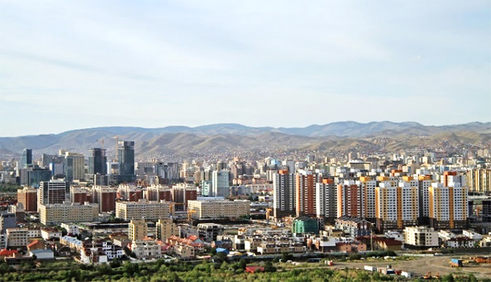 Fig. 1: Ulaanbaatar, the capital city of Mongolia.