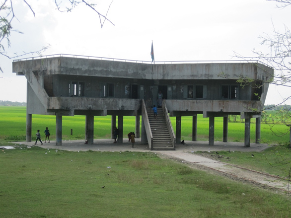 Cyclone shelter in Bangladesh