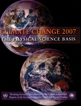 Cover of the Fourth Assessment Report: Climate Change 2007 (AR4)