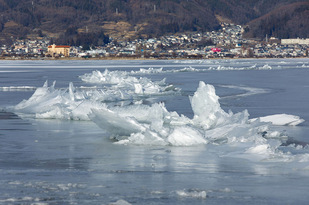 The God's Crossing of Lake Suwa