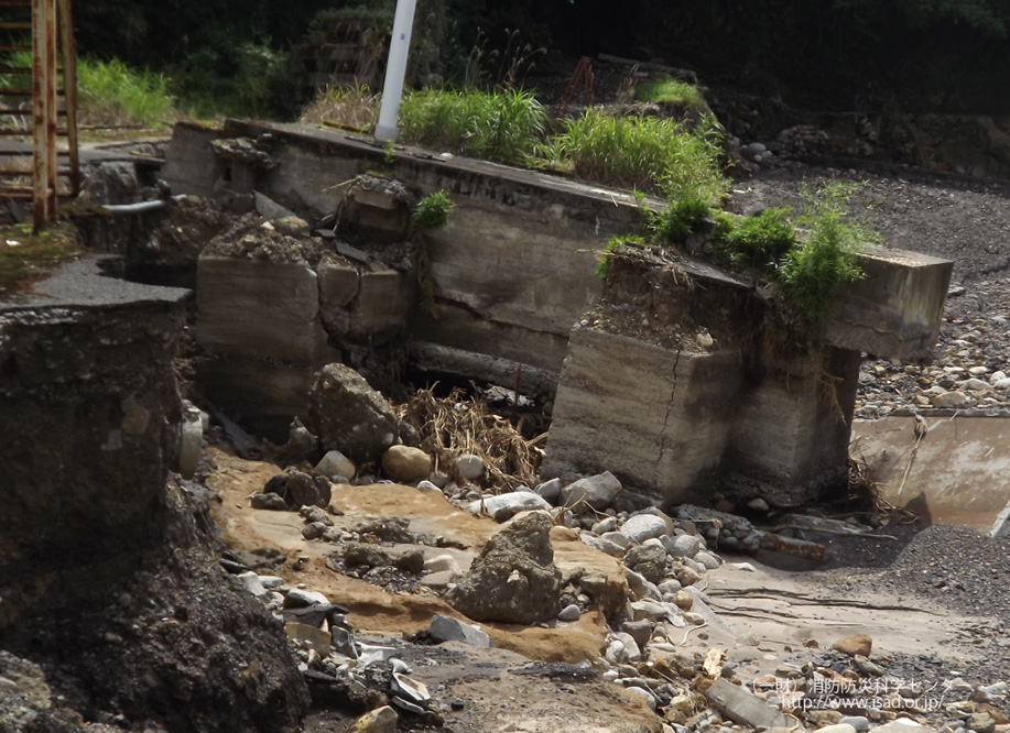 Road Collapse Caused by the Northern Kyushu Heavy Rain in July 2017