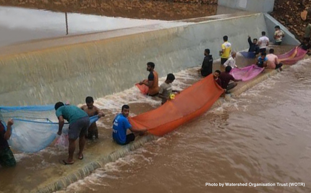 Fish ladder for sustainable management of fish population in streams - Khadki, India | Inspired by Nature-based Action and Solutions (INAS) -Showcase NbS