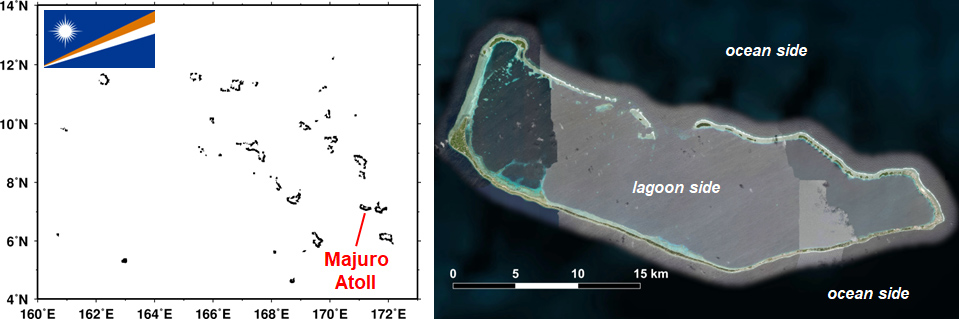 Fig. 2. Location of study area. The base map on the right was created using Maptiler.