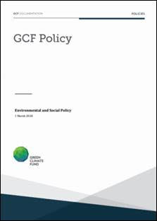 Environmental and Social Policy