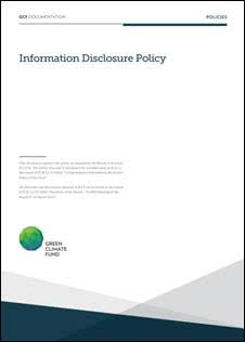 Information Disclosure Policy